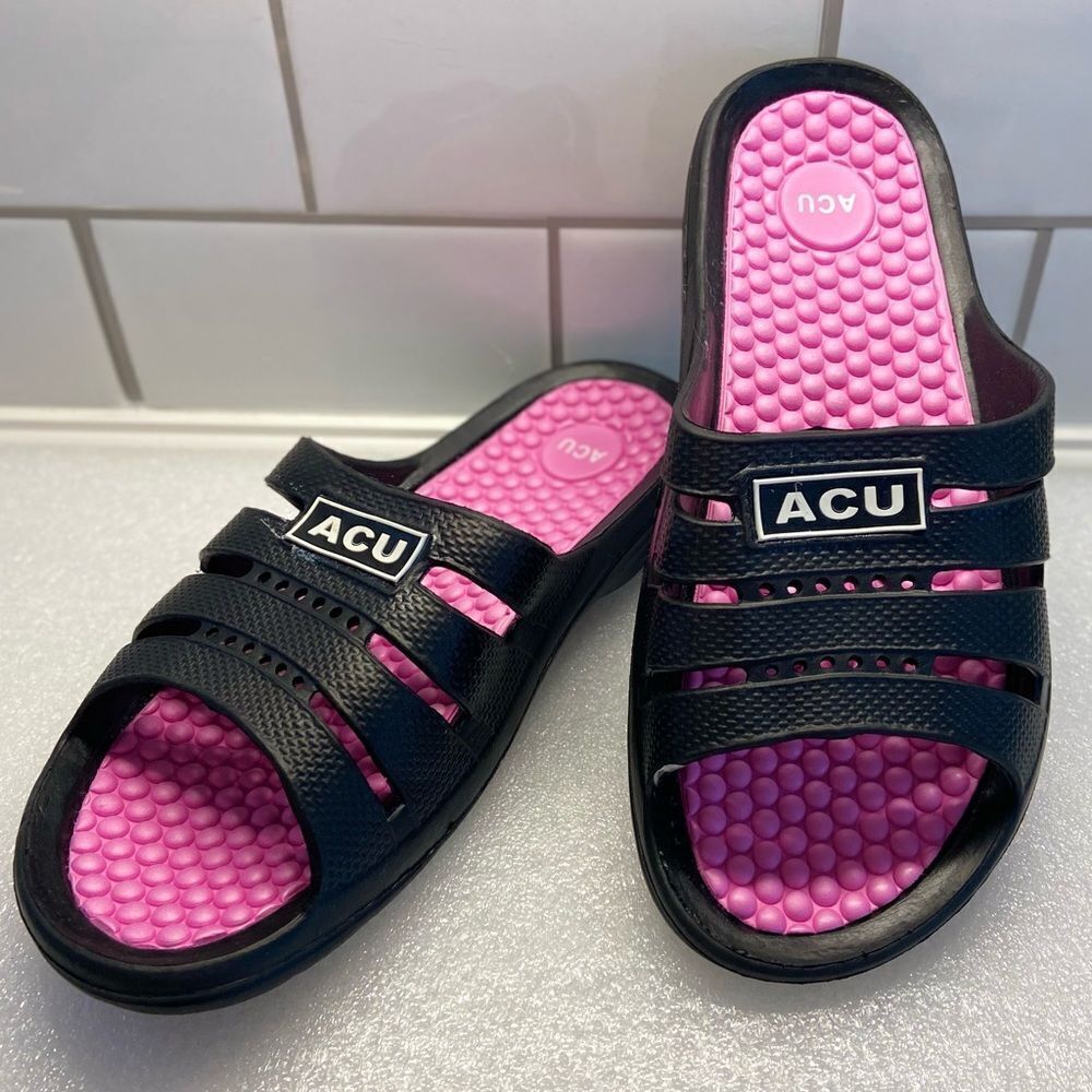 BNWOT Dream Pair Products Massaging Comfort Slides Ladies 🌺Size 9